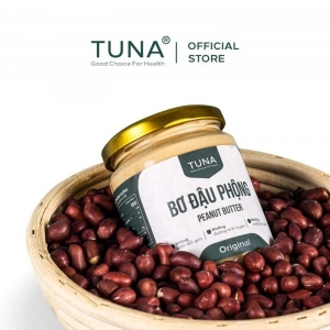 Bơ Đậu Phộng Nguyên Chất Không Đường Eat Clean Keto by TUNA