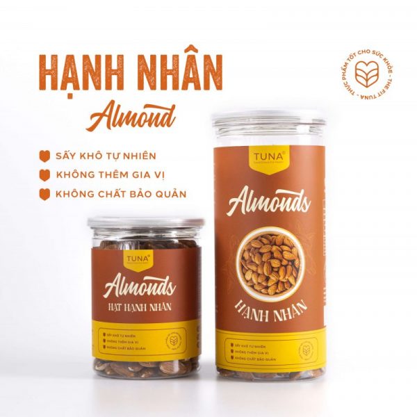 Hạnh Nhân Cao Cấp Rang Giòn by TUNA - Ảnh 3